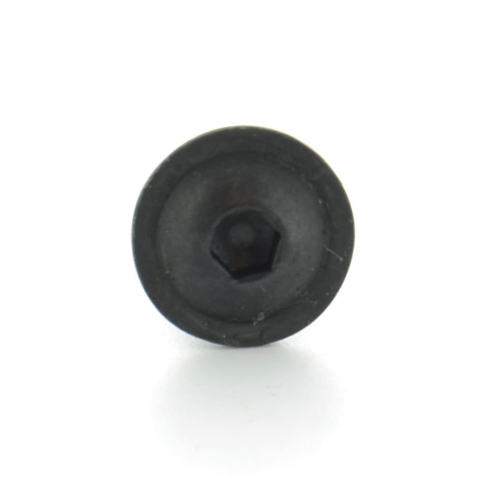 M6 x 1 x 12 Mm Coarse Black Oxide Class 10.9 Iso 7380-2 Button Flange Head Socket Cap Screw