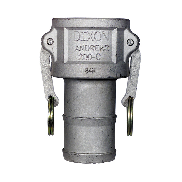 4 Inch Female Coupler X Hose Shank 316 Investment Cast Stainless Steel Type C Global Coupler