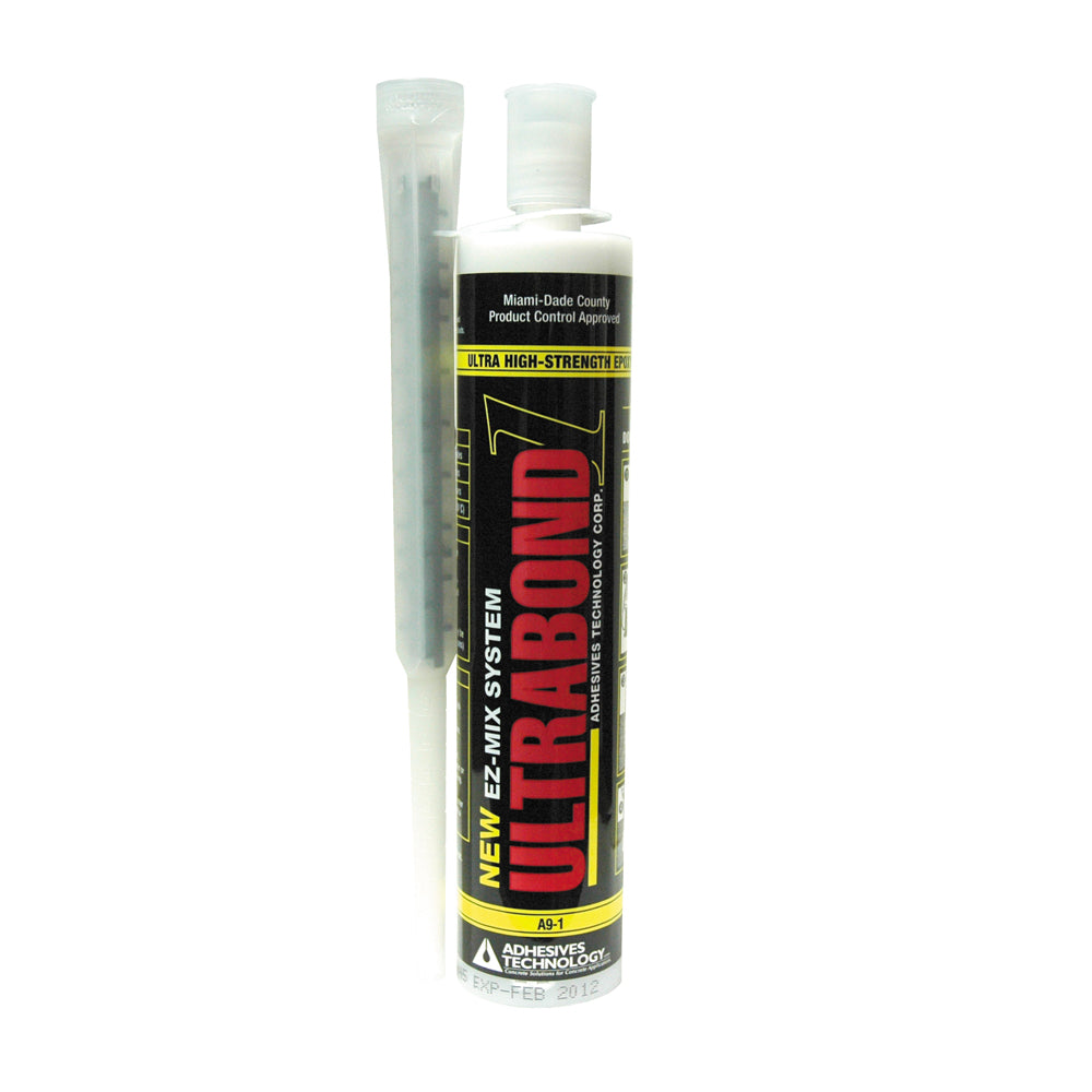 9 Oz Cartridge Slight Odor White Ultrabond 1 Anchoring Epoxy