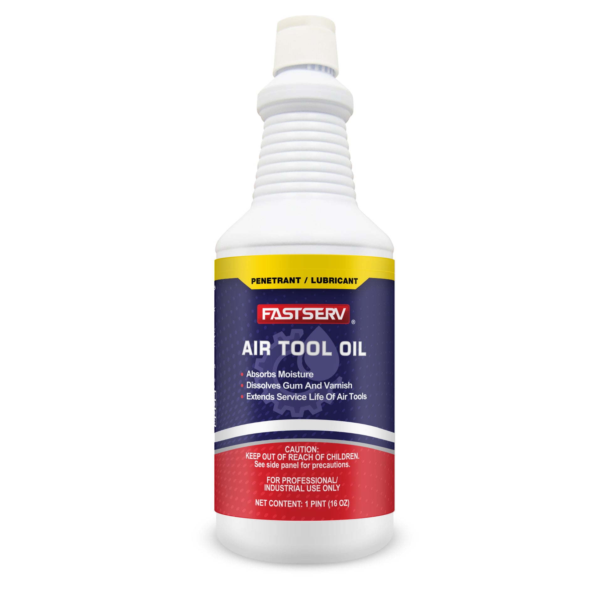 FastServ  Professional-Strength Air Tool Lubricating Oil - 1 Pint Bottle