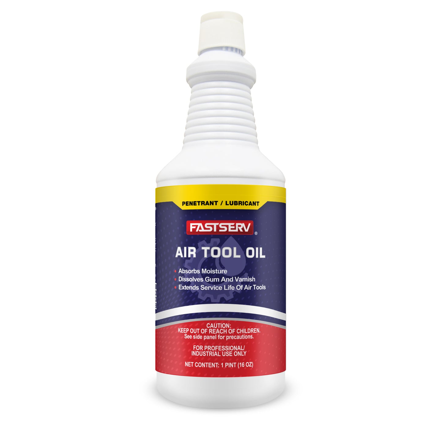 FastServ  Professional-Strength Air Tool Lubricating Oil - 1 Pint Bottle