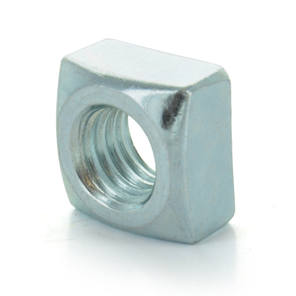 1/2-13 Square Nut Zinc