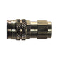 1/4 Inch Basic Size Three Way Coupler Female Npt