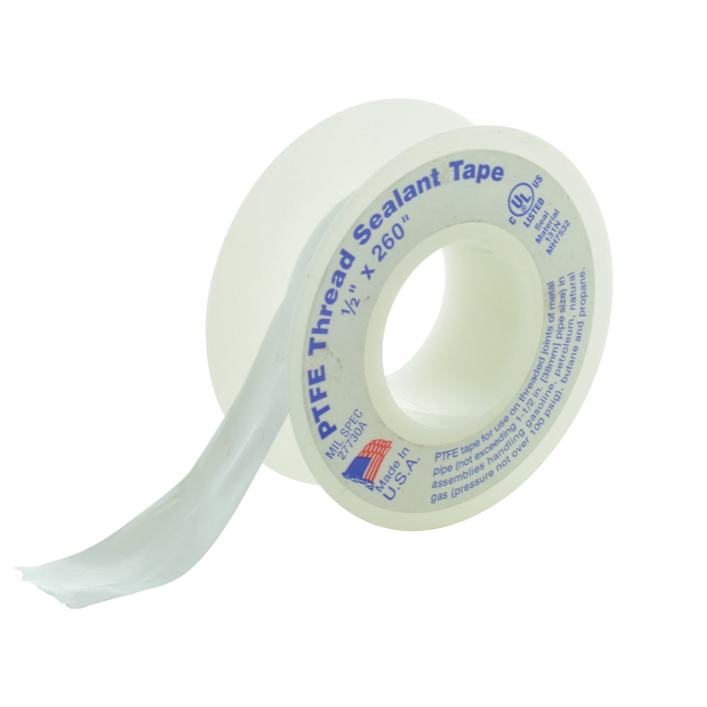Ptfe Thread Tape Usa 1/2X260"