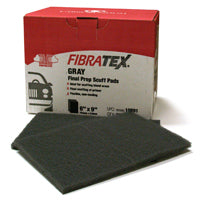 Carborundum 6" x 9" Ultra Fine Scuff Pad Gray Silicon Carbide - 20 Per Box