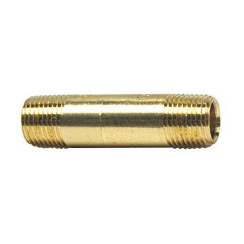 1/2 Inch X 1-1/2 Inchlead Free Red Brass Short Pipe Nipple