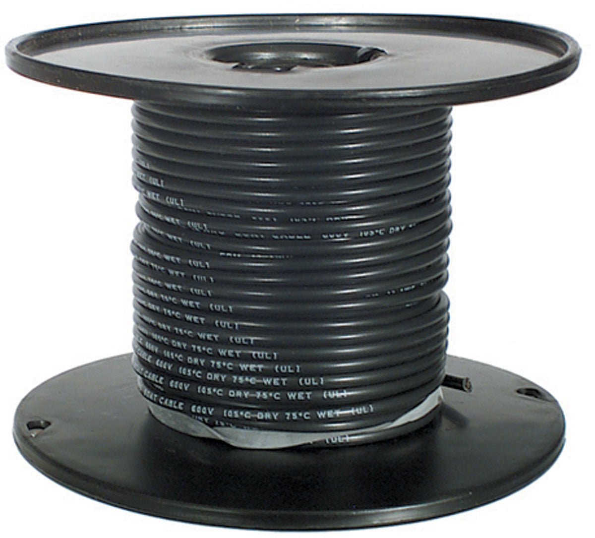 14 Ga Boat Cable Black 100' Roll