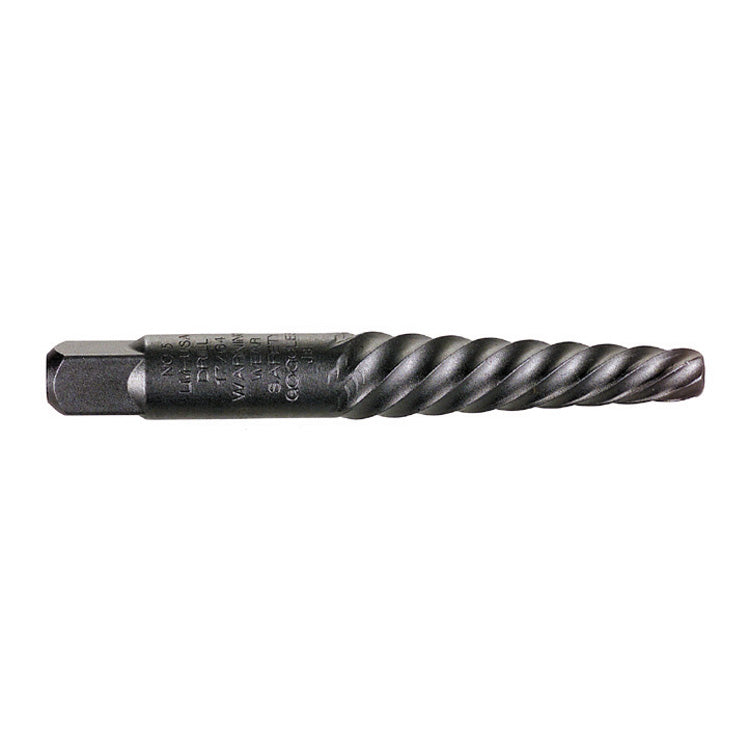 13/16 Inch Drill Hardened Steel #8 Spiral Screw Extractor