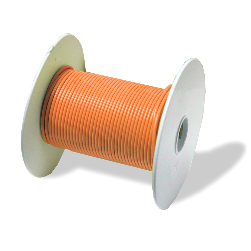 14 Awg General Purpose Primary Wire 100 Foot Roll Orange