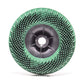 4-1/2 Inch x 5/8-11 Scotch-Brite� Bristle Disc Grade 50 Ceramic Abrasive Grain Green