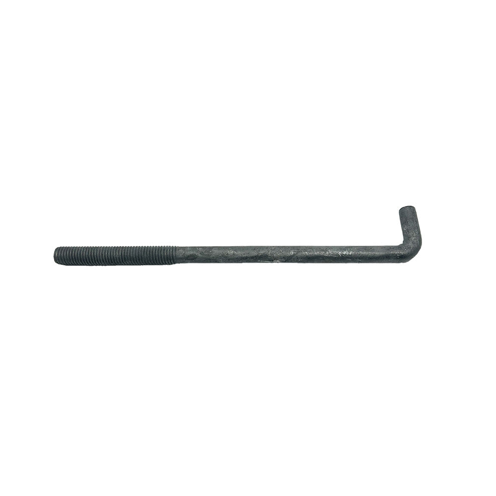 5/8-11x12" L Anchor Bolt Hot Dip Galvanized No Nut or Washer