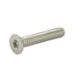 #8-32 x 1 Inch Stainless Steel Torx Pin Flat Head Resistant Machine Screw