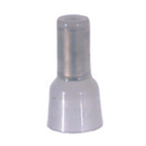 22-14 Gauge Closed End Cap Tin Plated Copped Insert Clear Nylon Sleeve