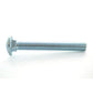 1/2-13 x 2-1/2 Inch Coarse Zinc Plated Grade 5 Round Head Carriage Bolt