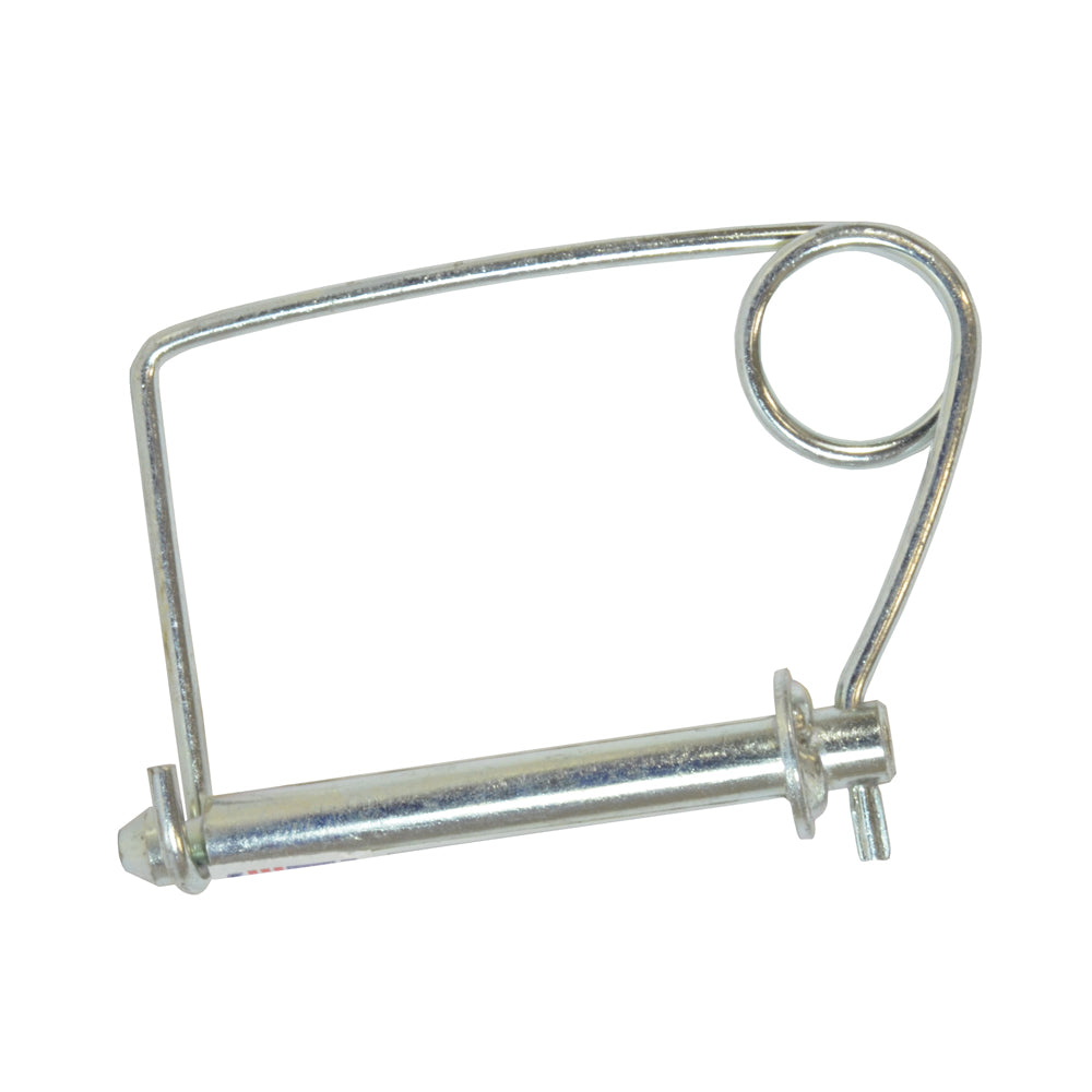 3/4 Inch X 0.177 Inch Wire X 6 Inch Zinc C1144 Steel Safety Spring Pin
