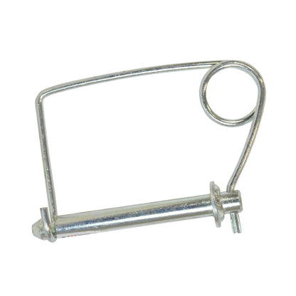 1/2 Inch X 0.177 Inch Wire X 3-1/2 Inch Zinc C1144 Steel Safety Spring Pin