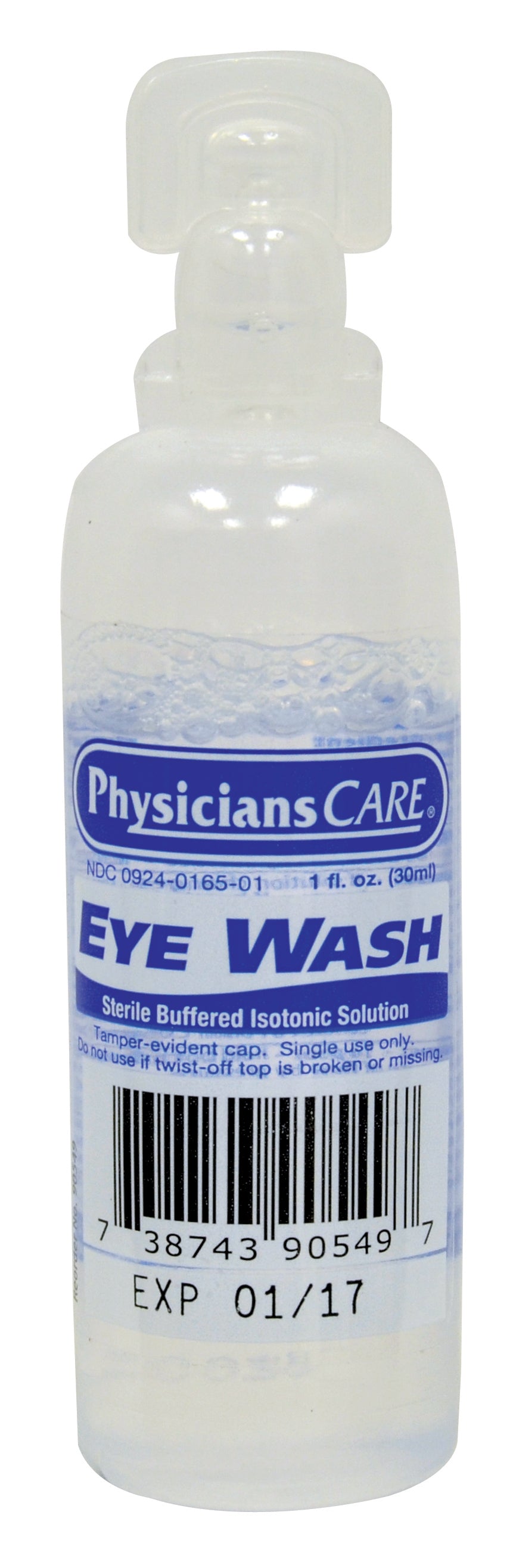 Eyewash Liquid One Ounce Bottle