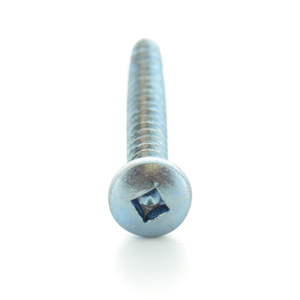 #8 x 2 Inch Zinc Plated Low Carbon Steel Pan Head Type-Ab Self-Tapping Sheet Metal Screw