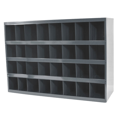 Gray Storage Bin - 40 Compartments