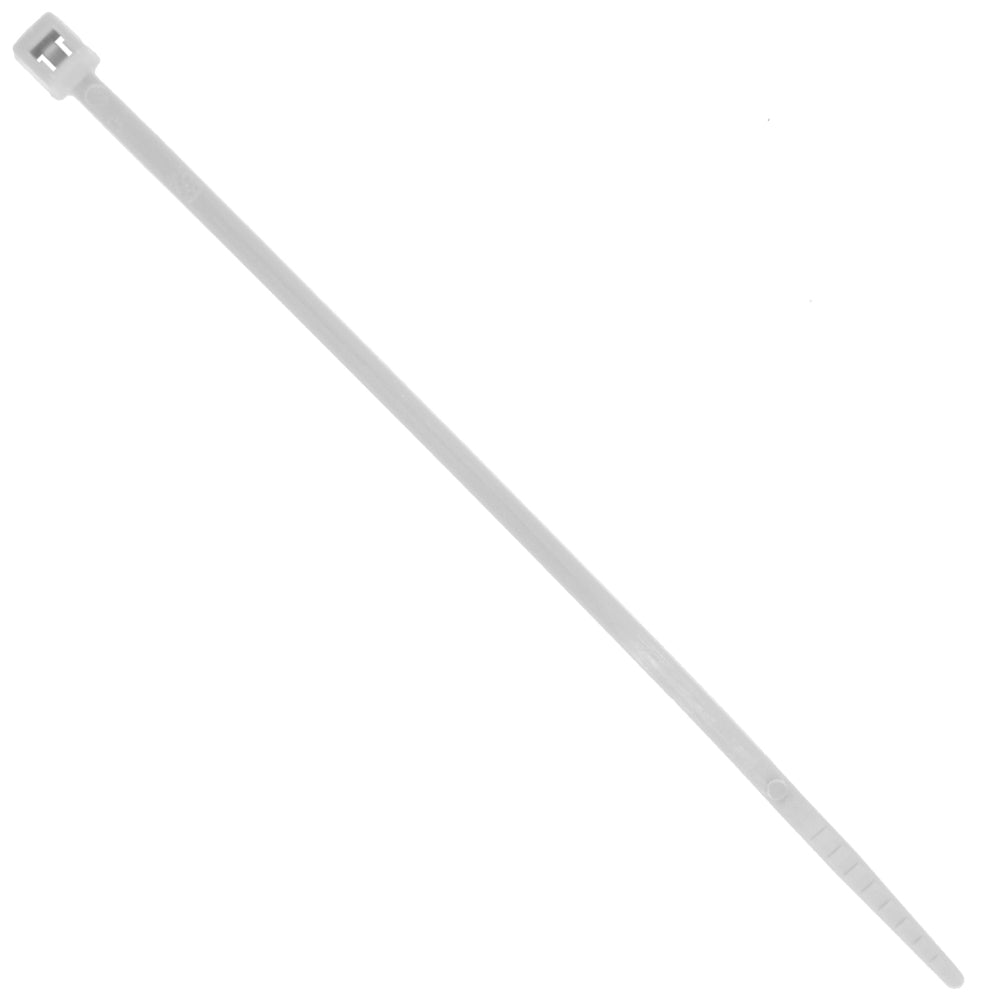 8 Inch 50 Lb Premium Wire Tie White - 1000 Per Pack