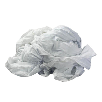 10 Lb Box White Cotton Sheeting Wiper - Clearance