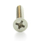 #4-24 x 1/2 Inch Plain 18-8 (A2) Stainless Steel Flat - Countersunk Head Type-A Self-Tapping Sheet Metal Screw