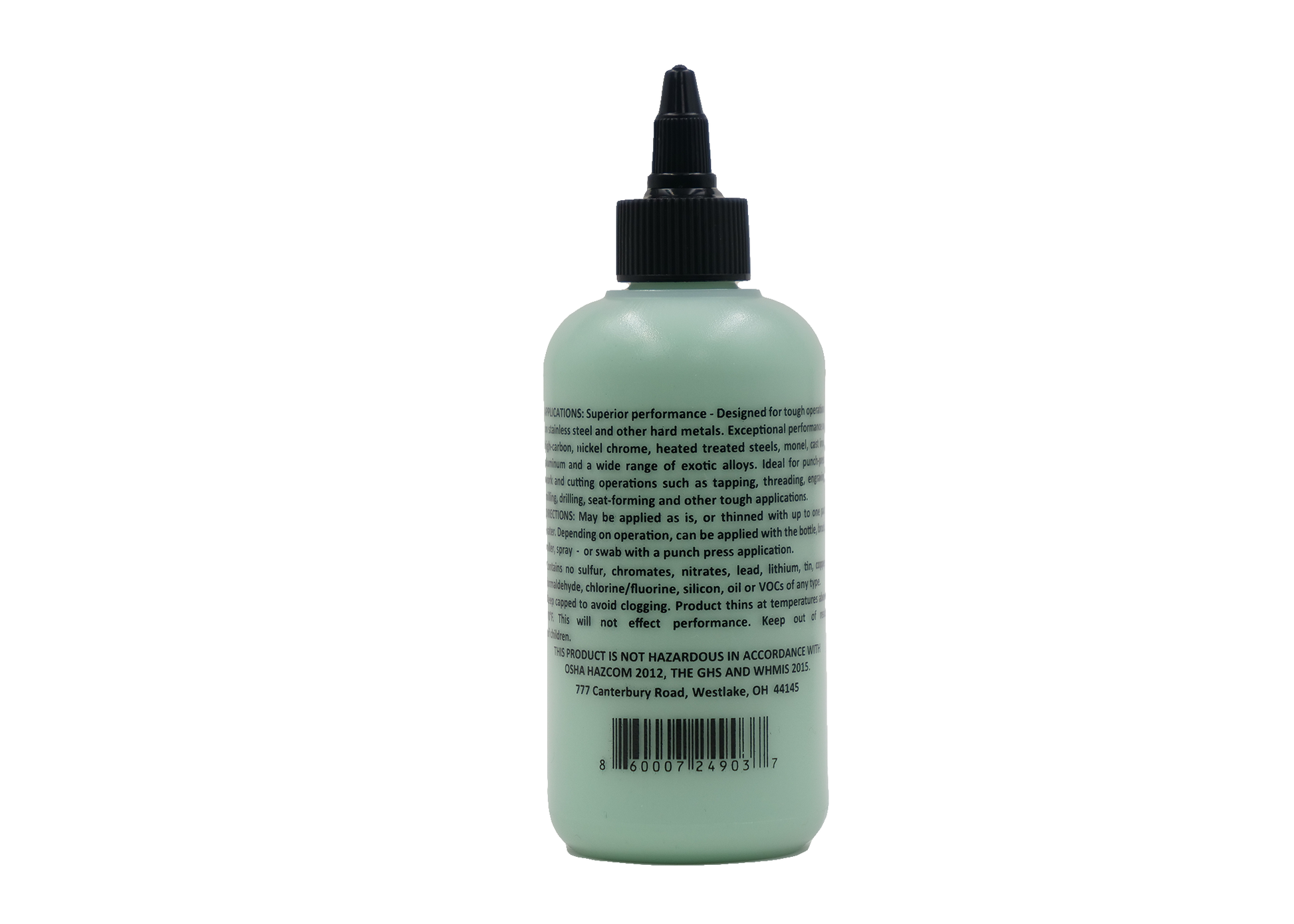Anchorlube G-771 Cutting Fluid Bottle - 8 Oz Net Weight - Bottle
