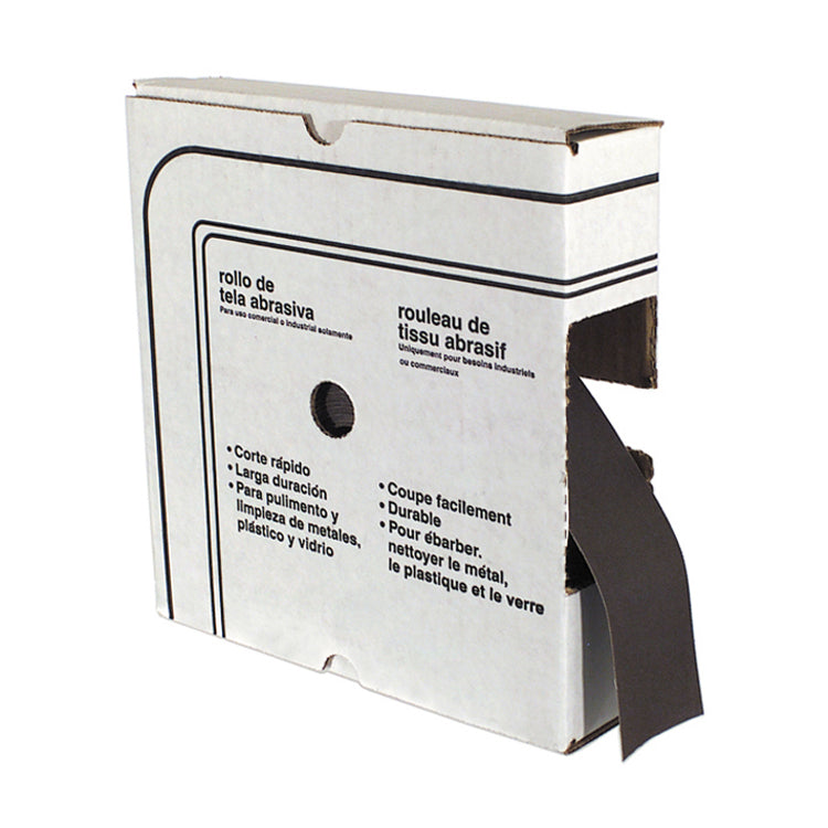 1 Inch X 50 Yd 500 Grit Aluminum Oxide Abrasive Roll