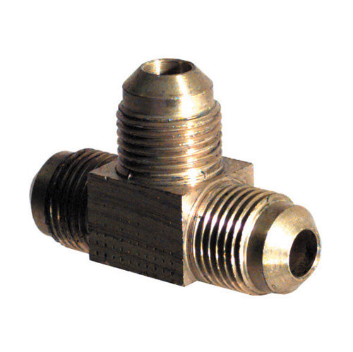 3/16 Inch Brass SAE 45 Degree Flare Tube Union Tee