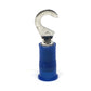 16-14 Gauge Nylon Insulated Hook Terminal Blue #8 Stud