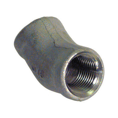 1-1/4" Schedule 40 NPT 316 Stainless Steel 45 Degree Elbow
