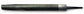 1-1/8 Inch X 12 Inch Bastard Cut Black Oxide Steel Half Round Black Maxi Sharp® File
