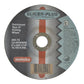 6 Inch x .045 Inch x 7/8 Inch ZA60-S-BF Quickie Cut� Thin Reinforced Cut-Off Wheels Type 27