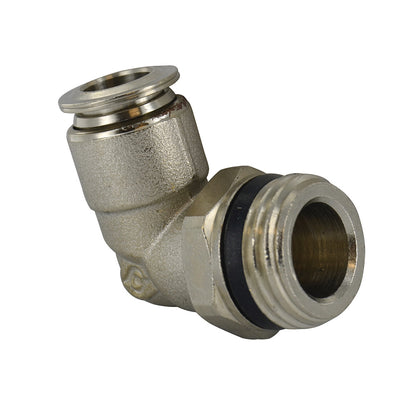 3/8 Inch Tube X 1/2 Inch Pipe Male Swivel Elbow - Universal Thread