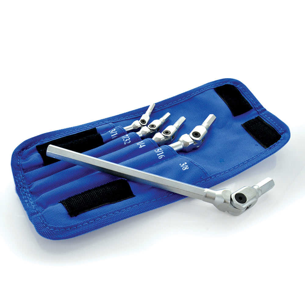 Metric Bondhus Hex-Pro Pivot Head Hex Key Set - 5 Piece Set