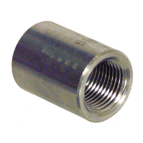 1/2" Schedule 40 NPT 316 Stainless Steel Merchants Coupling