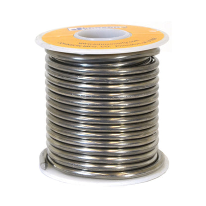 0.125 Inch Solid Wire Solder 50% Tin / 50% Lead 1 Lb Spool