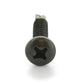 #8 x 1-1/2 Inch Black Oxide Hardened Steel #2 Point Pan Head Self-Drilling Tek Screw