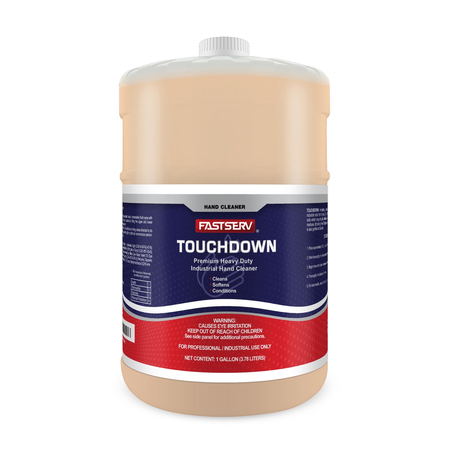 ISI Poly Touchdown Premium Industrial Hand Cleaner - 1 Gallon Bottle