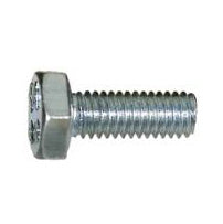 M24 x 3 x 50 Mm Coarse Class 8.8 Zinc Plated Steel Hex Head Cap Screw