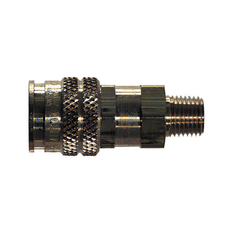 1/4 Inch Basic Size Three Way Coupler Male Npt