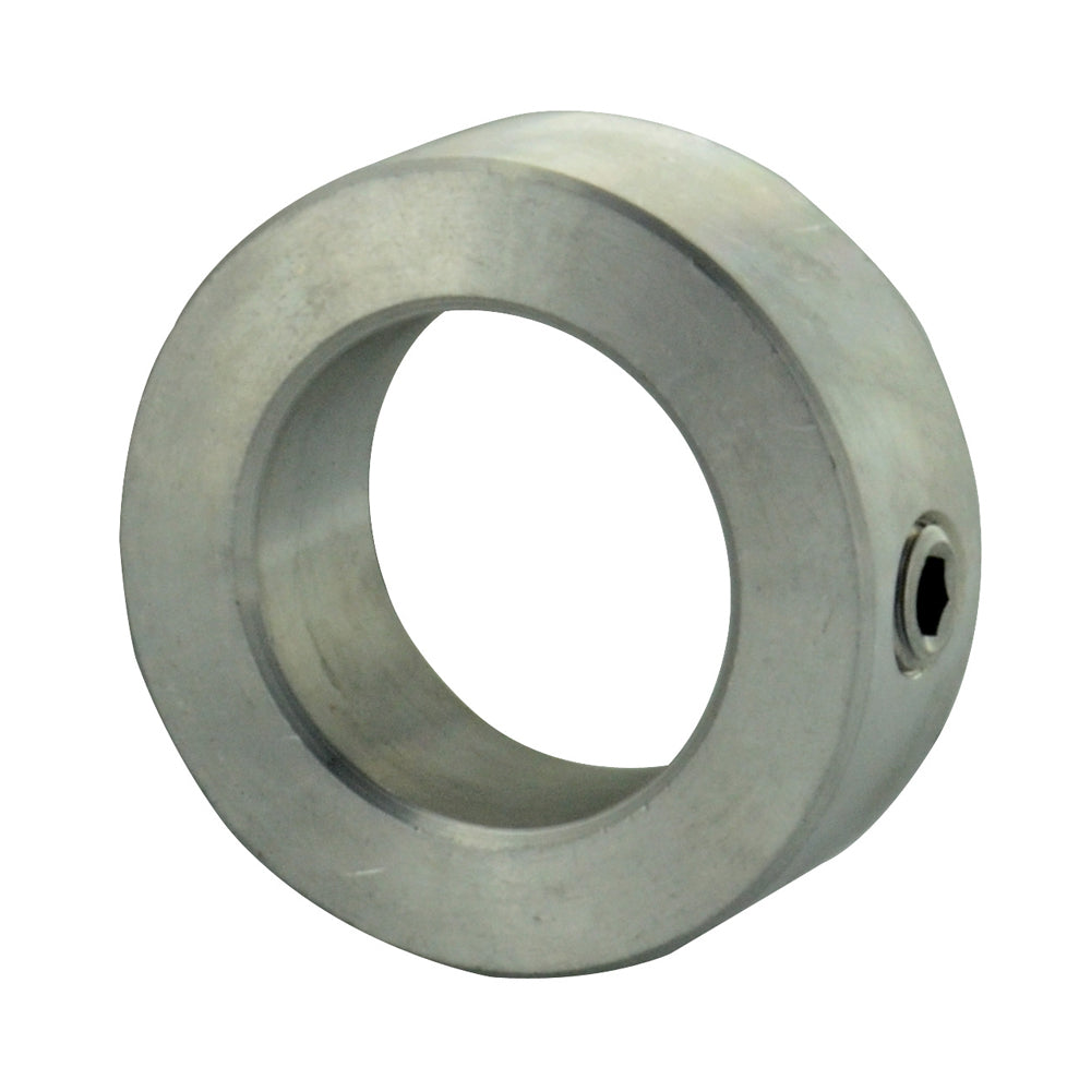 1 Inch Zinc Clear Low Carbon Steel Solid Shaft Collar