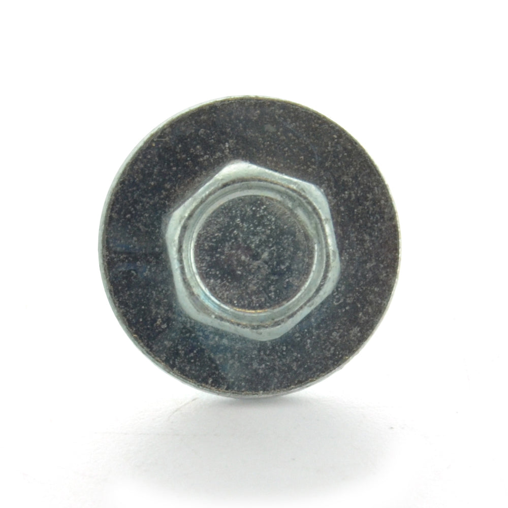 M4.8 x 1.61 x 19 Mm Black Oxide Steel Hex Head Self-Tapping Sheet Metal Screw With Sem Washer