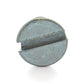 #10-32 x 1 Inch Fine Zinc Plated Steel Slotted Drive Flat Countersunk Head Machine Screw
