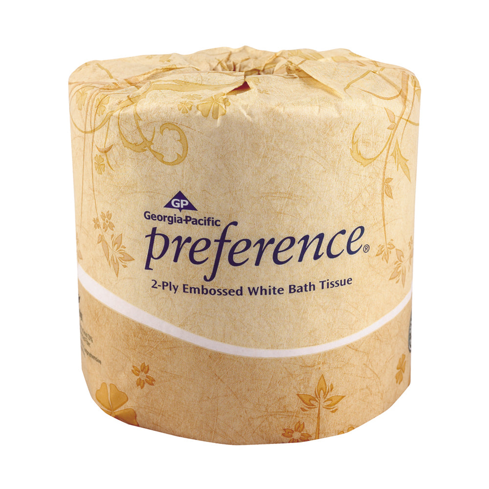 Preference 2-Ply Embossed Bathroom Tissue 550 Sheets Per Roll