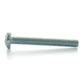 #10-32 x 2-1/2 Inch Fine Zinc Plated Steel #2 Phillips Drive Pan Head Machine Screw