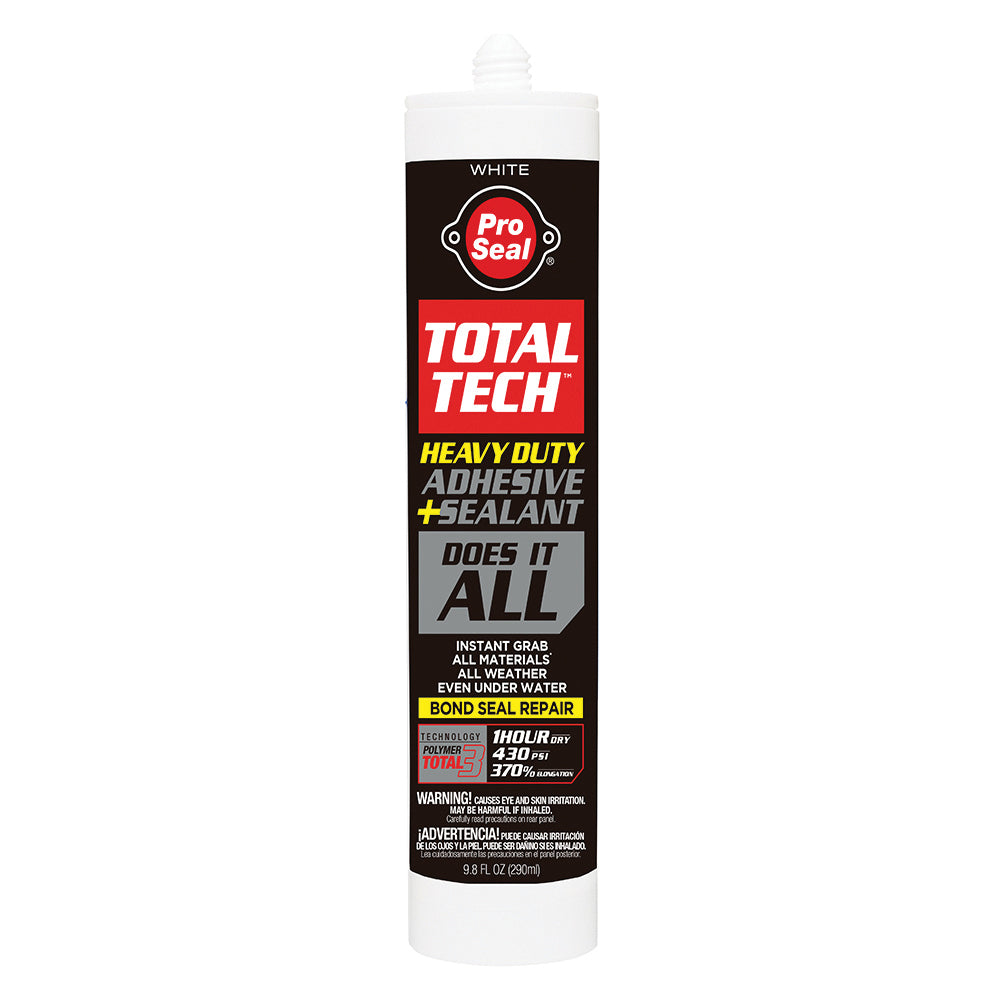 290 Ml Total Tech Heavy-Duty Adhesive And Sealant - White