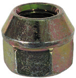 1-1/8-16 Inch Outside 3/4-16 Inch Inside 1-1/8 Inch Hex Right Handed Wheel Nut For Aluminum Wheels