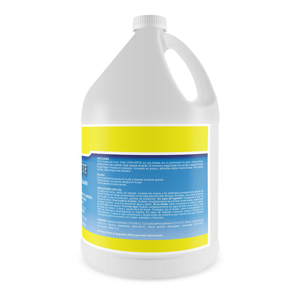 Fastserv Oven Brite Concentrated Oven Cleaner - 1 Gallon Bottle