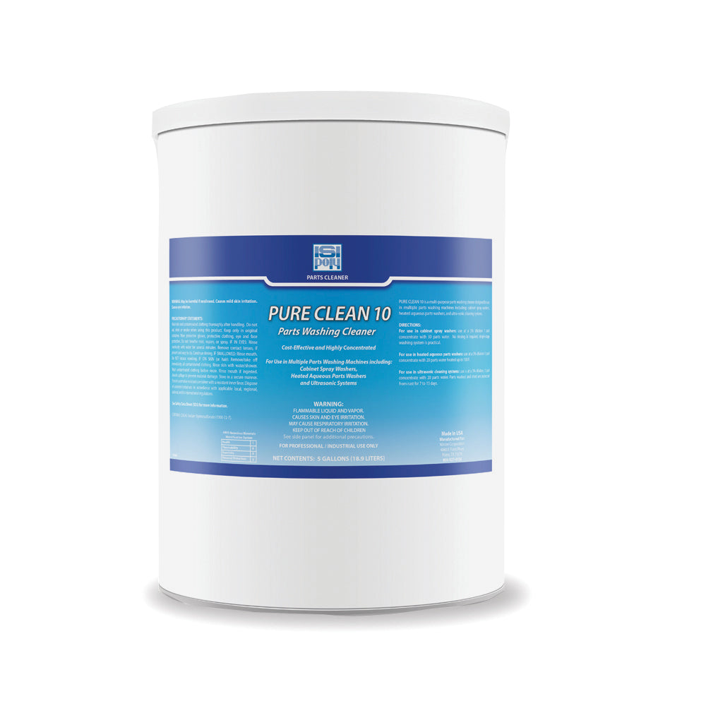 ISI Poly Pure Clean 10 Parts Washing Cleaner - 5 Gallon Bucket